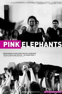 Постер Розовые слоны (Pink Elephants)