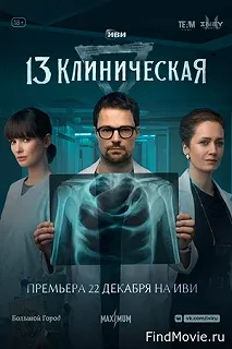 Сериал 13 клиническая — постер