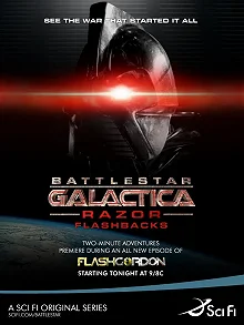 Постер Звездный крейсер Галактика: Лезвие — Ретроспекция (Battlestar Galactica: Razor Flashbacks)